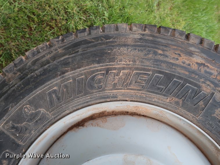 image for item DH0875 (4) Michelin XZY3 11R22.5 tires and wheels