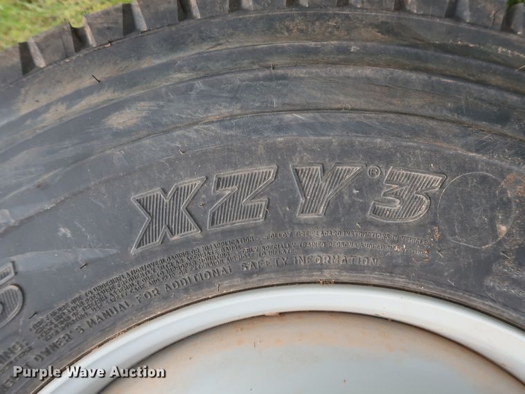 image for item DH0875 (4) Michelin XZY3 11R22.5 tires and wheels