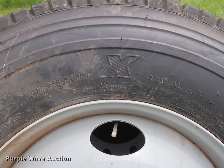 image for item DH0875 (4) Michelin XZY3 11R22.5 tires and wheels