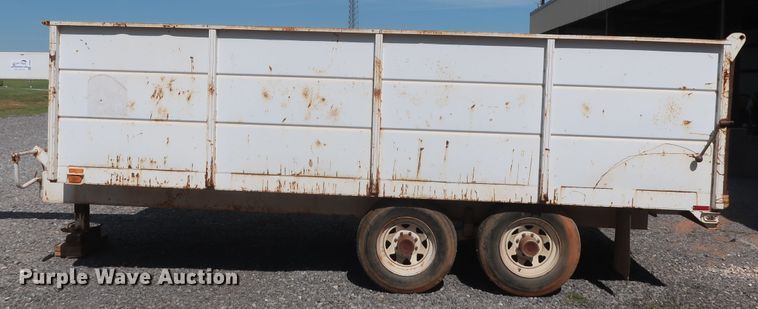 image for item DH0890 1992 Kiefer ILGF dump trailer