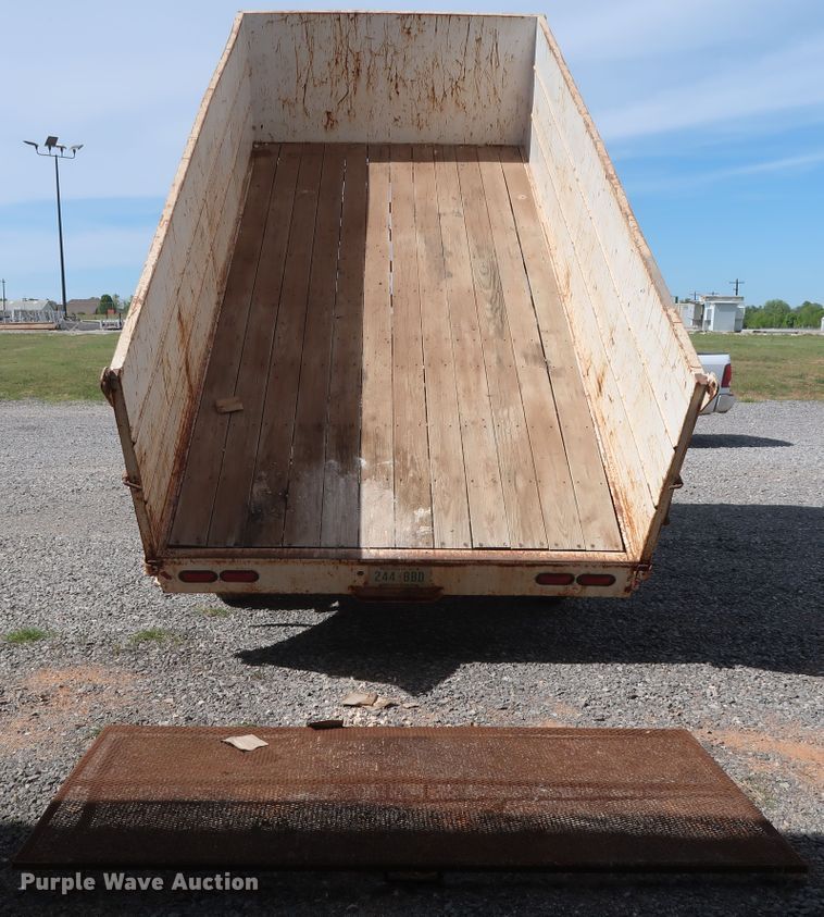 image for item DH0890 1992 Kiefer ILGF dump trailer