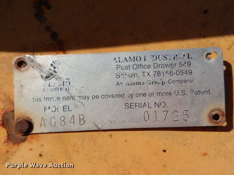 image for item DH2472 Alamo AG84B rotary mower