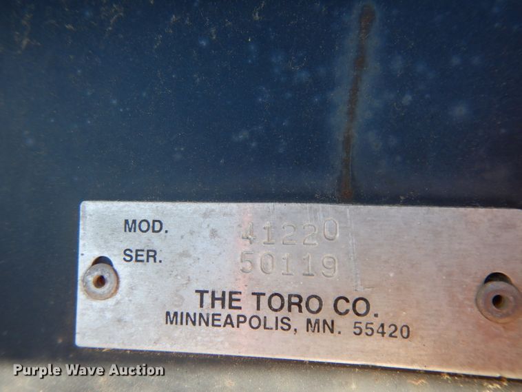 image for item DH2473 Toro Workman 3300D sprayer