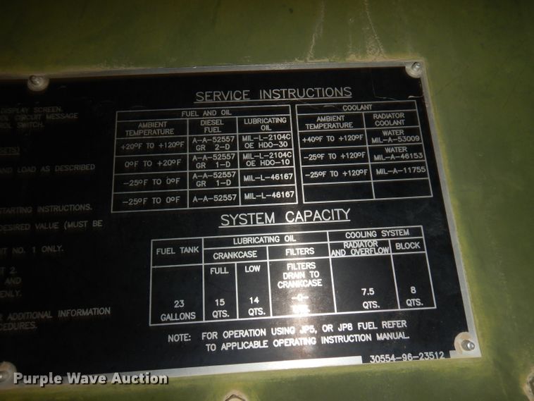 image for item DH2474 2010 generator