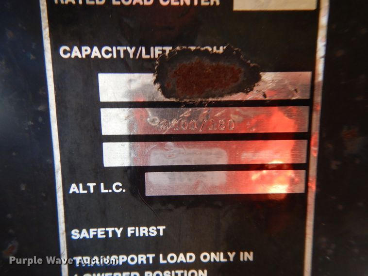 image for item DH2475 Prime Mover RC25 forklift