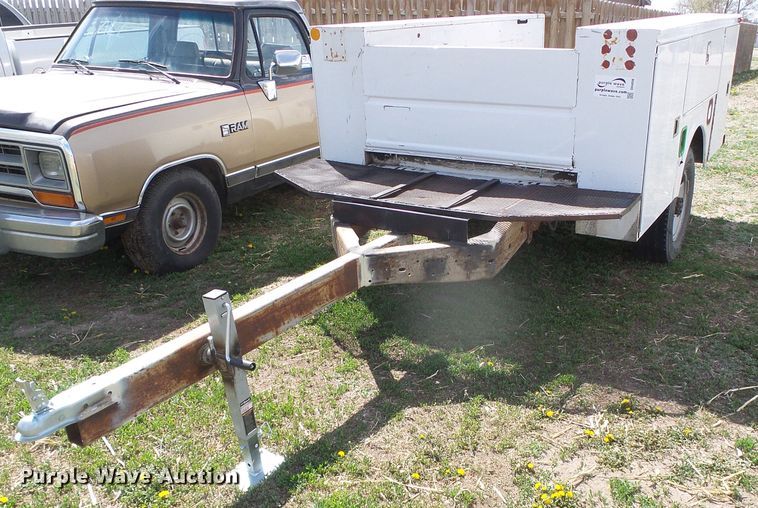 image for item DH4886 Omaha utility bed trailer