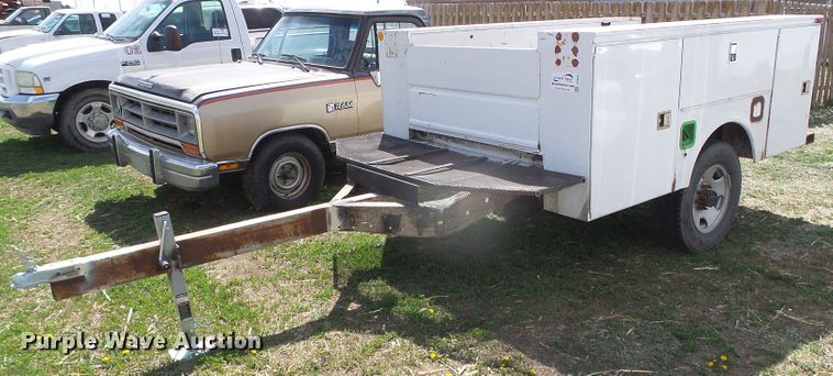 image for item DH4886 Omaha utility bed trailer