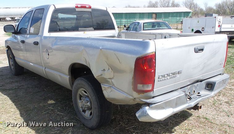 image for item DH4896 2003 Dodge Ram 2500  Quad Cab pickup truck