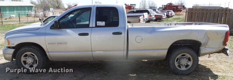 image for item DH4896 2003 Dodge Ram 2500  Quad Cab pickup truck