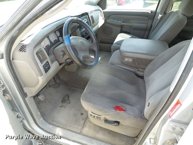 image for item DH4896 2003 Dodge Ram 2500  Quad Cab pickup truck