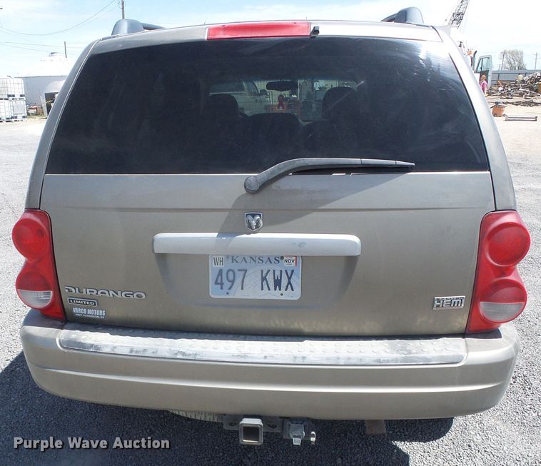 image for item DH4898 2004 Dodge Durango Limited  SUV