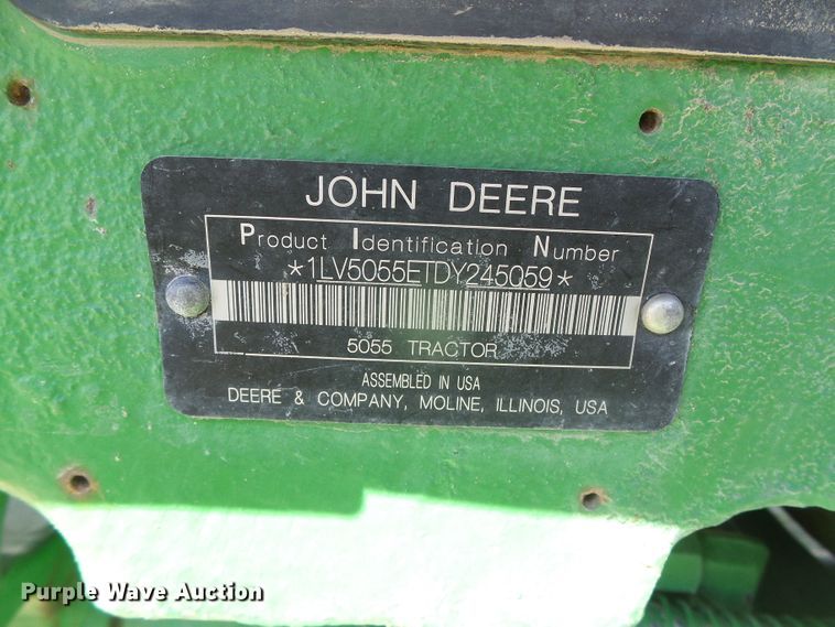 image for item DH4902 2013 John Deere 5055E MFWD tractor