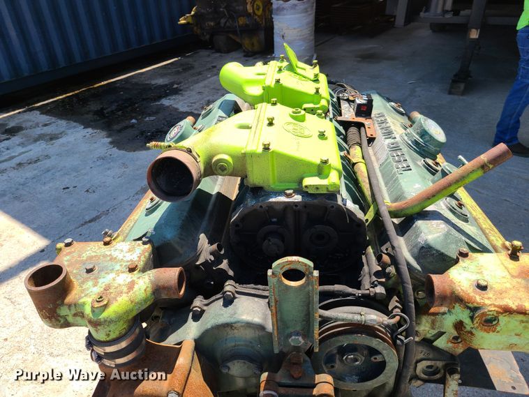 image for item DH5833 Detroit Diesel 12V71 12 cylinder diesel engine