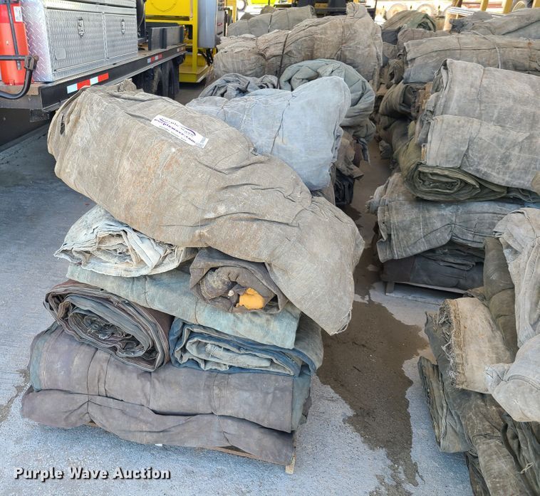 (5) pallets of concrete blankets in Liberty, MO Item DH5834 sold