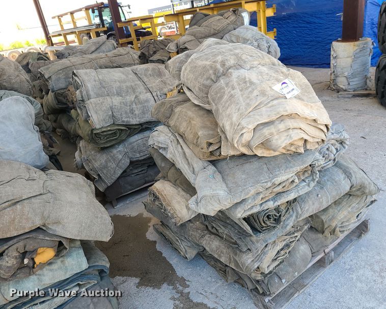 (5) pallets of concrete blankets in Liberty, MO Item DH5835 sold