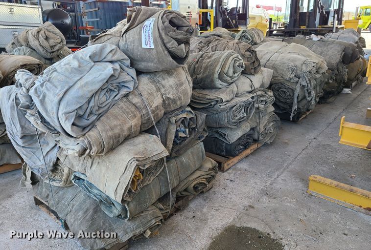 (6) pallets of concrete blankets in Liberty, MO Item DH5836 sold