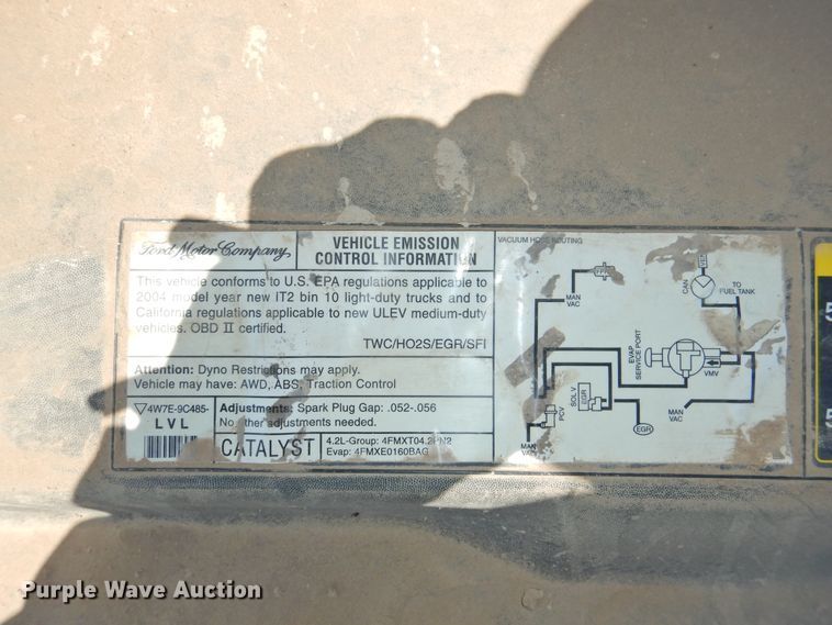 image for item DI0089 2004 Ford F150  pickup truck