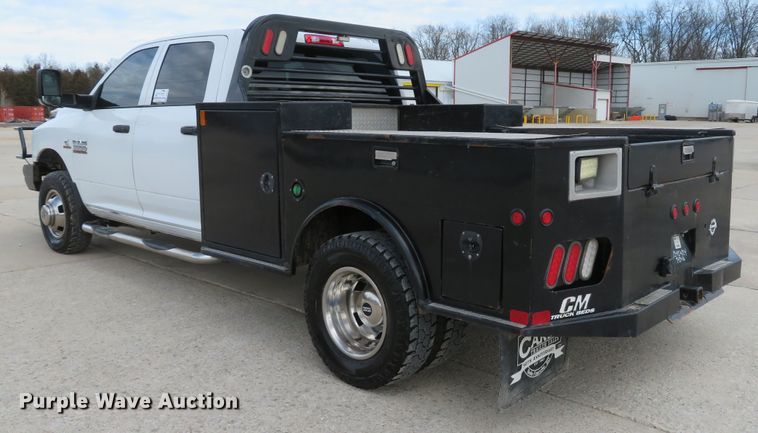 image for item DI2030 2016 Dodge Ram 3500  Crew Cab utility bed pickup truck