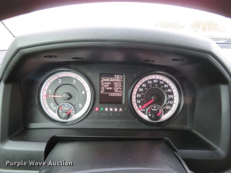 image for item DI2030 2016 Dodge Ram 3500  Crew Cab utility bed pickup truck