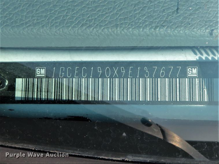 image for item DI2151 2009 Chevrolet Silverado 1500  Ext. Cab kennel bed pickup truck