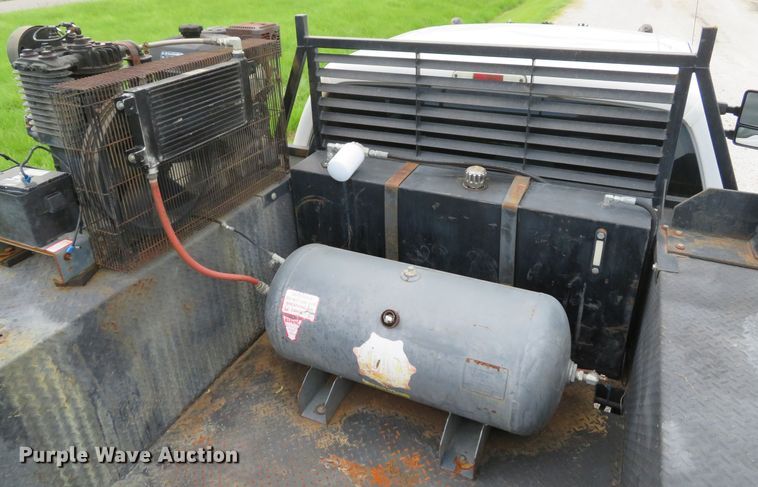 image for item DI2152 2012 Ford F550 Super Duty XL SuperCab utility bed truck