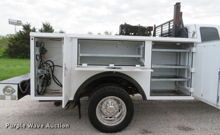 image for item DI2152 2012 Ford F550 Super Duty XL SuperCab utility bed truck