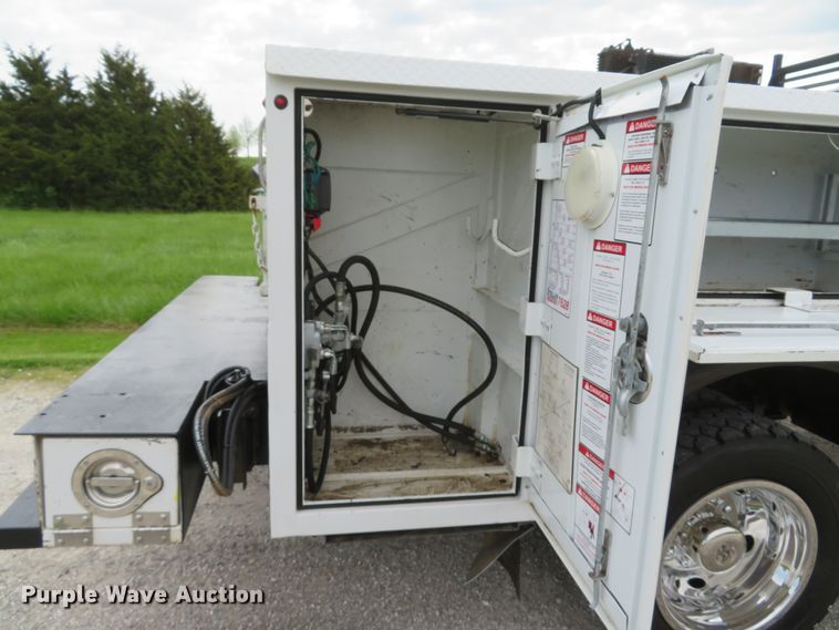 image for item DI2152 2012 Ford F550 Super Duty XL SuperCab utility bed truck