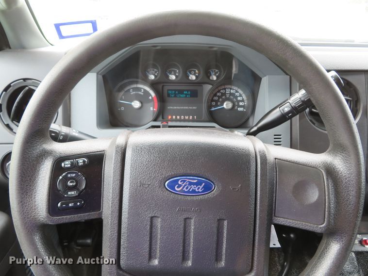 image for item DI2152 2012 Ford F550 Super Duty XL SuperCab utility bed truck