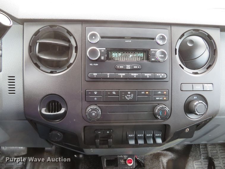 image for item DI2152 2012 Ford F550 Super Duty XL SuperCab utility bed truck