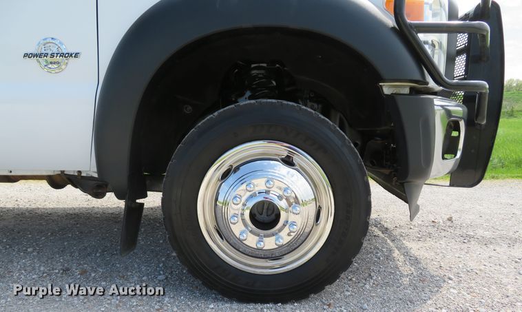 image for item DI2152 2012 Ford F550 Super Duty XL SuperCab utility bed truck