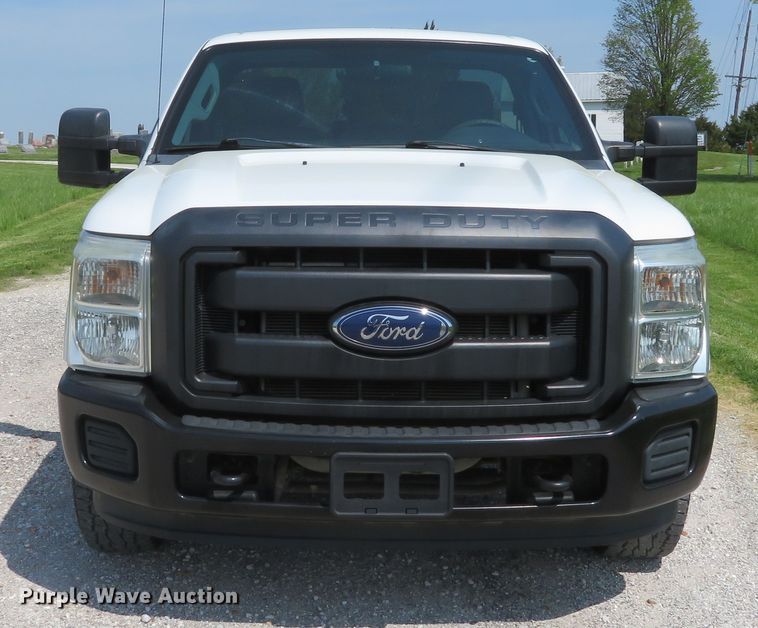 image for item DI2153 2012 Ford F250 Super Duty XL  utility bed pickup truck