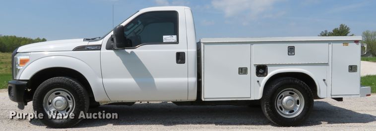 image for item DI2153 2012 Ford F250 Super Duty XL  utility bed pickup truck