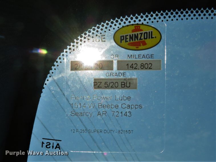 image for item DI2153 2012 Ford F250 Super Duty XL  utility bed pickup truck