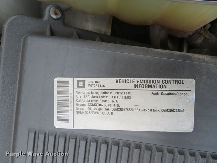 image for item DI2181 2012 Chevrolet Silverado 1500  Ext. Cab pickup truck