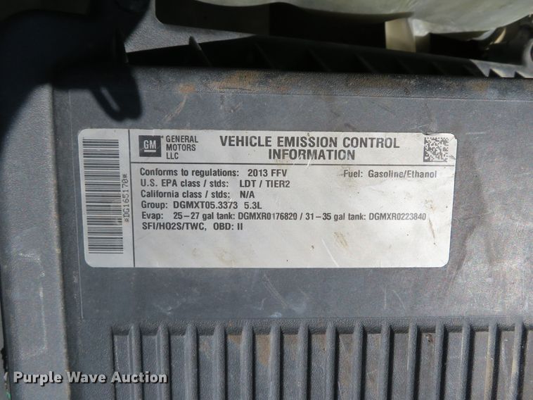 image for item DI2186 2013 Chevrolet Silverado 1500  Crew Cab pickup truck