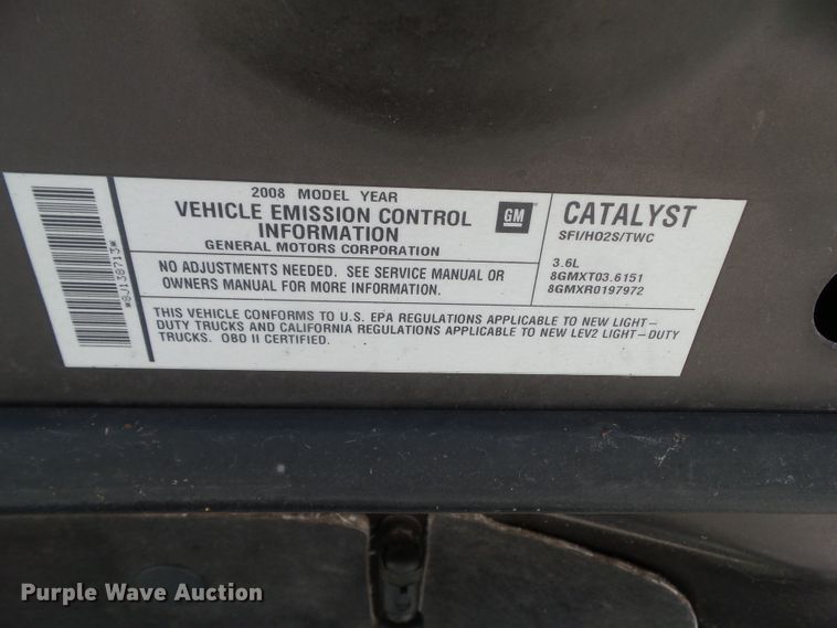 image for item EM9932 2008 Saturn Outlook XE  SUV