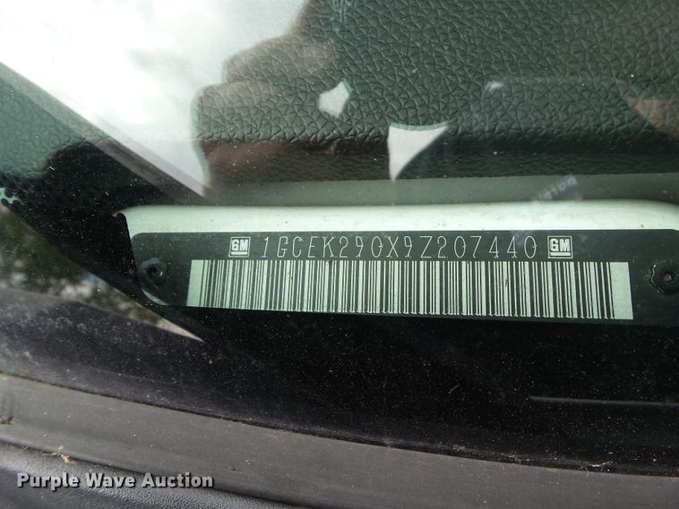 image for item EM9984 2009 Chevrolet Silverado 1500 LT  Ext. Cab pickup truck