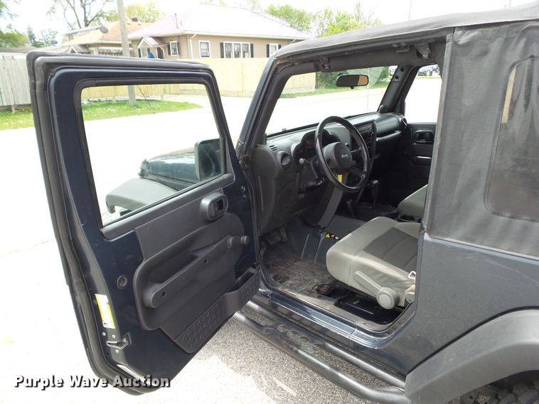 image for item EM9985 2008 Jeep Wrangler X  SUV