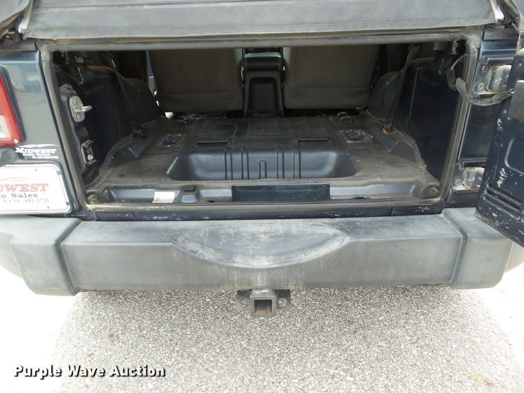 image for item EM9985 2008 Jeep Wrangler X  SUV