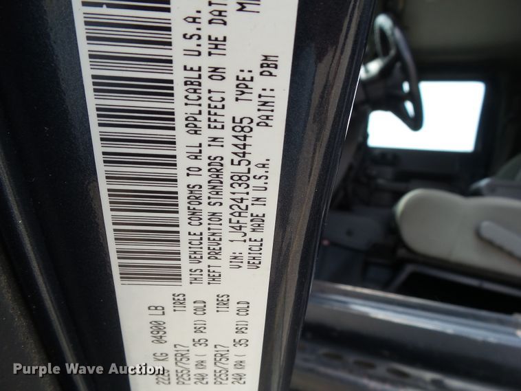 image for item EM9985 2008 Jeep Wrangler X  SUV