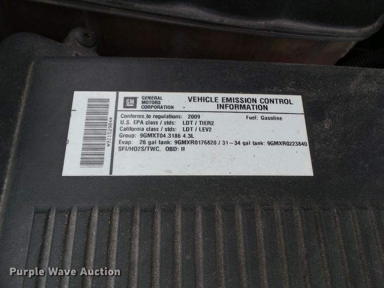 image for item EM9986 2009 Chevrolet Silverado 1500  pickup truck