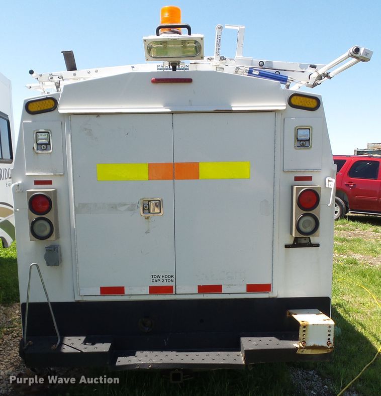 image for item EM9993 2008 Ford F350 Super Duty  utility bed pickup truck