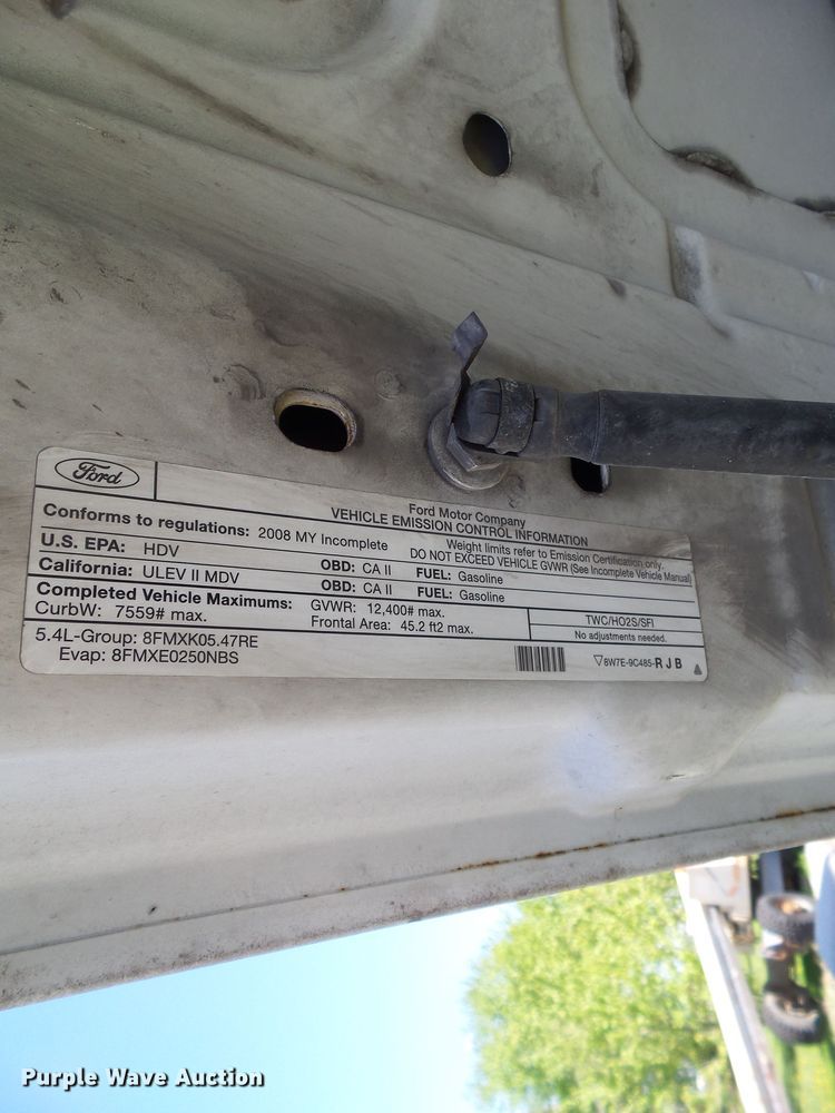 image for item EM9993 2008 Ford F350 Super Duty  utility bed pickup truck