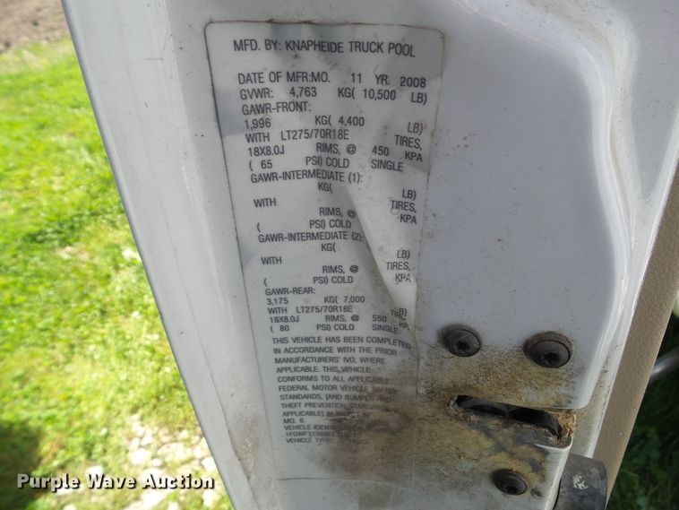 image for item EM9993 2008 Ford F350 Super Duty  utility bed pickup truck