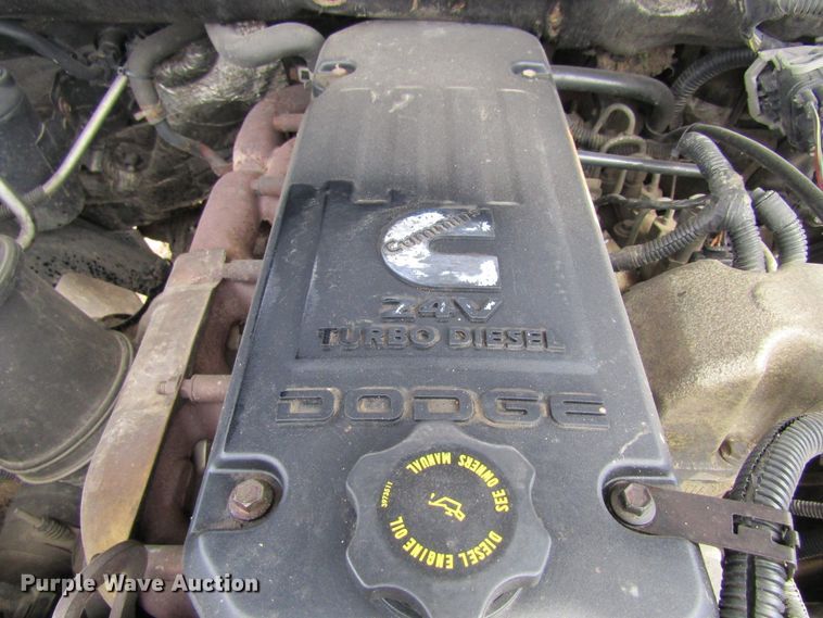 image for item FD9419 2005 Dodge Ram 3500  Quad Cab flatbed pickup truck