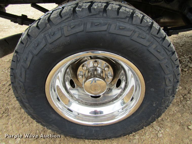 image for item FD9419 2005 Dodge Ram 3500  Quad Cab flatbed pickup truck