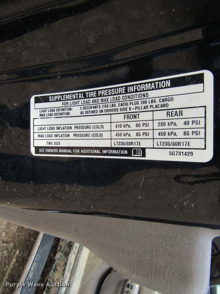 image for item FD9419 2005 Dodge Ram 3500  Quad Cab flatbed pickup truck