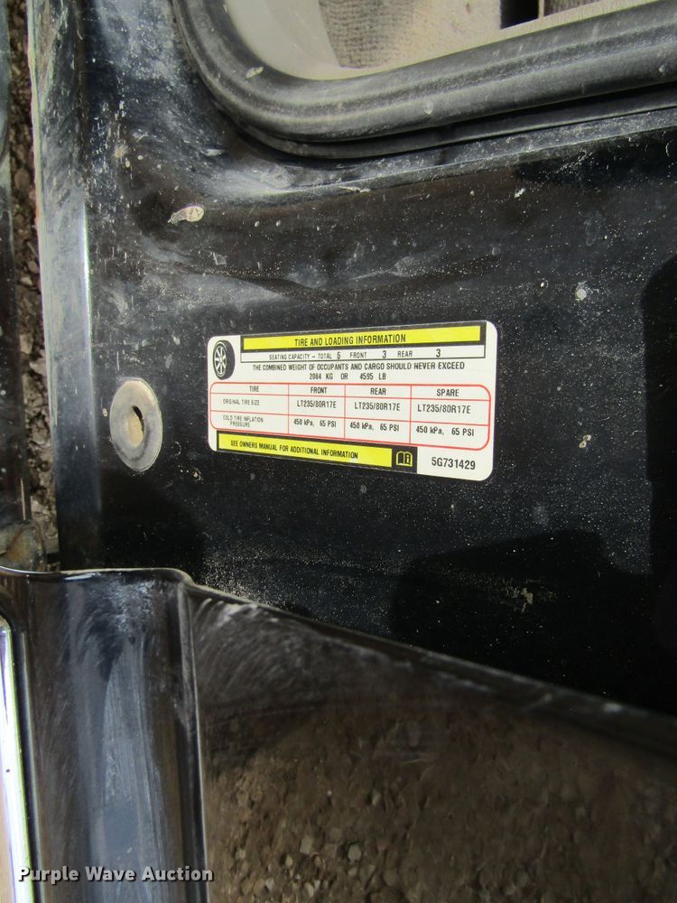 image for item FD9419 2005 Dodge Ram 3500  Quad Cab flatbed pickup truck