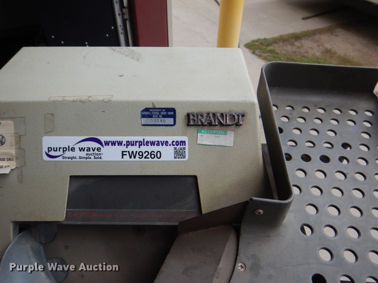 image for item FW9260 Brandt coin sorter