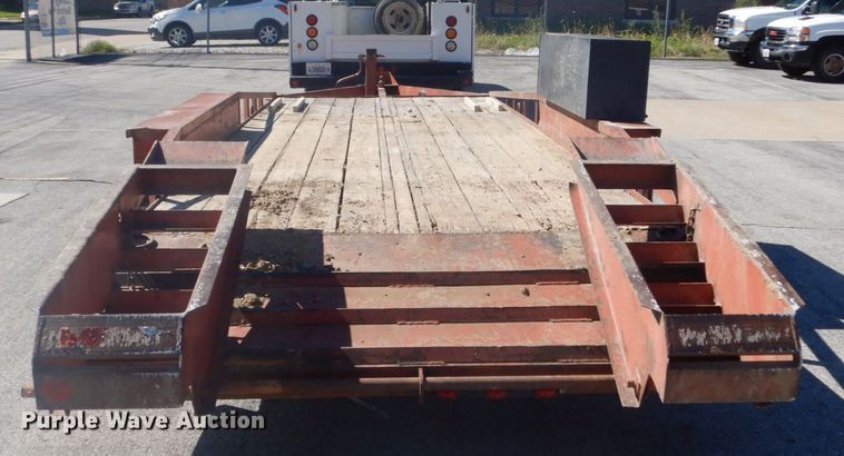 image for item GB9959 1996 Belshe equipment trailer